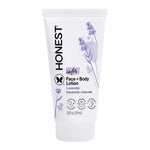 The Honest Company Calm Face + Body Lotion - Travel Size - Lavender- 1 fl oz: Moisturizing, Dye-Free, Paraben-Free, Phthalate-Free