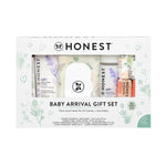 The Honest Company Baby Arrival Gift Set: 6 Pieces, Moisturizing, Basic Cleansing, Lavender Scent