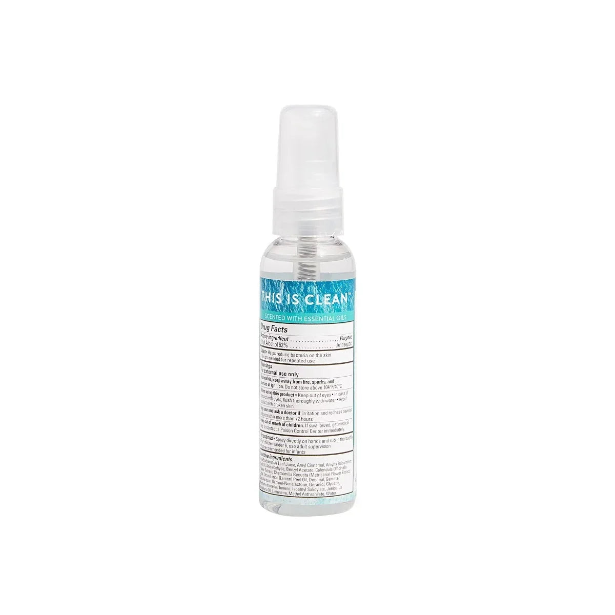 The Honest Company Hand Sanitizer Spray - Coastal Surf - 2 fl oz